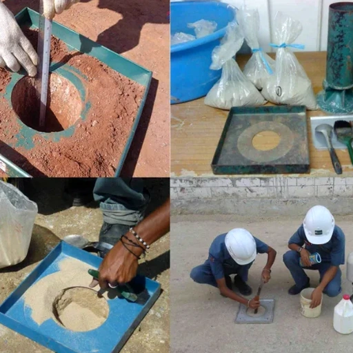 Densidad de Campo (Cono de Arena) en Peñaflor: Control de Compactación Confiable